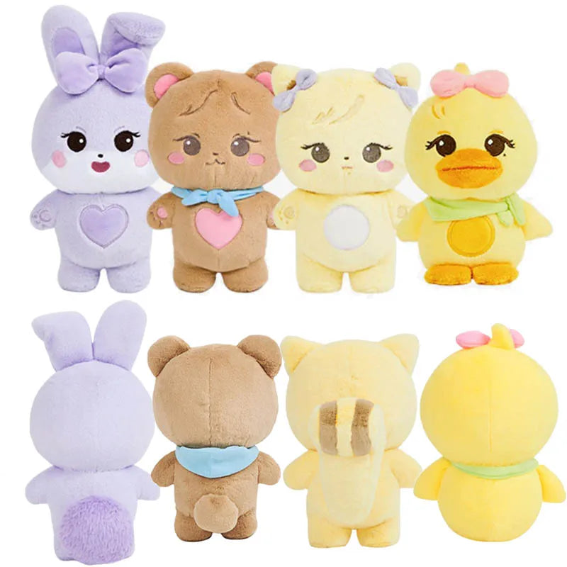 New Pink Plush Doll BORN PINK World Tour Official Plushies Jennie Lisa Rose Jisoo Kawaii Stuffed Animals Toys Good Quality