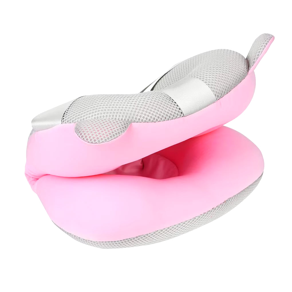 Baby Bathing Seat Non-Slip Nursing Security Bathtub Support Mat Netting Travel Comfort Toddler Cushion Pad with Straps