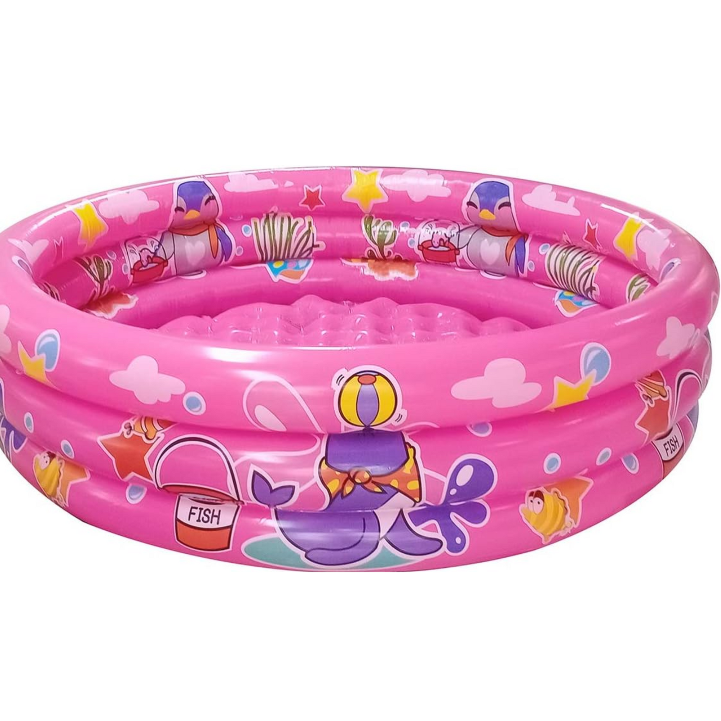 Big Summer 3 Rings Kiddie Pool
