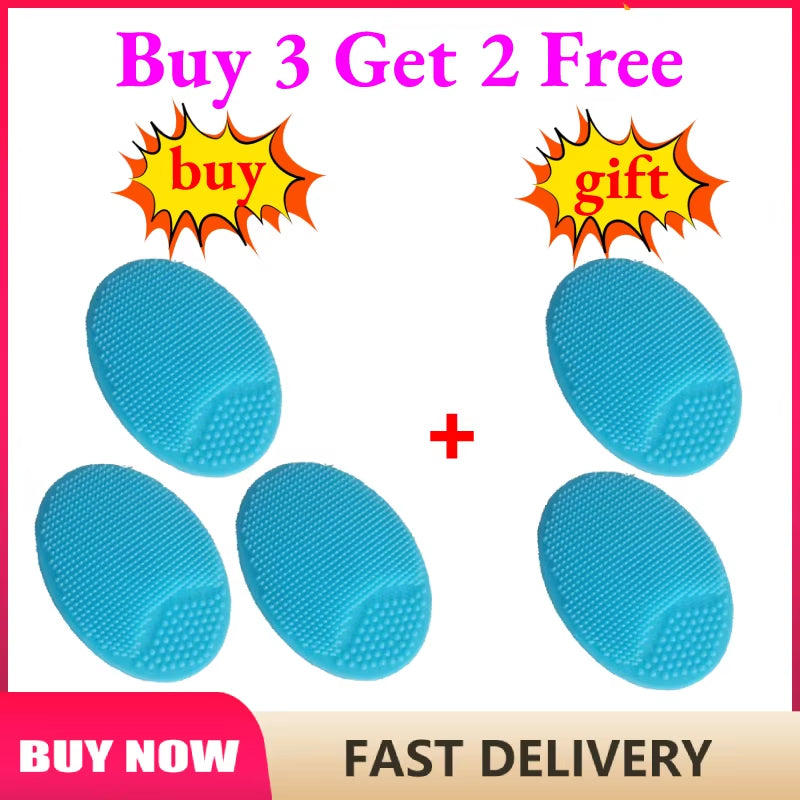 2/1Pcs Silicone Massager for Face Baby Cleansing Brush Exfoliating Lifting Face Scrubber Massage Skin Care Tools Beauty Health